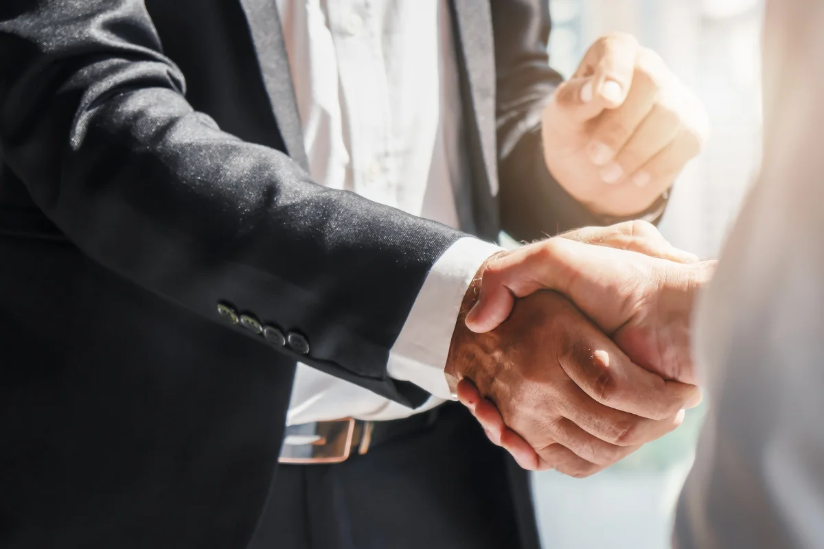 Händeschütteln